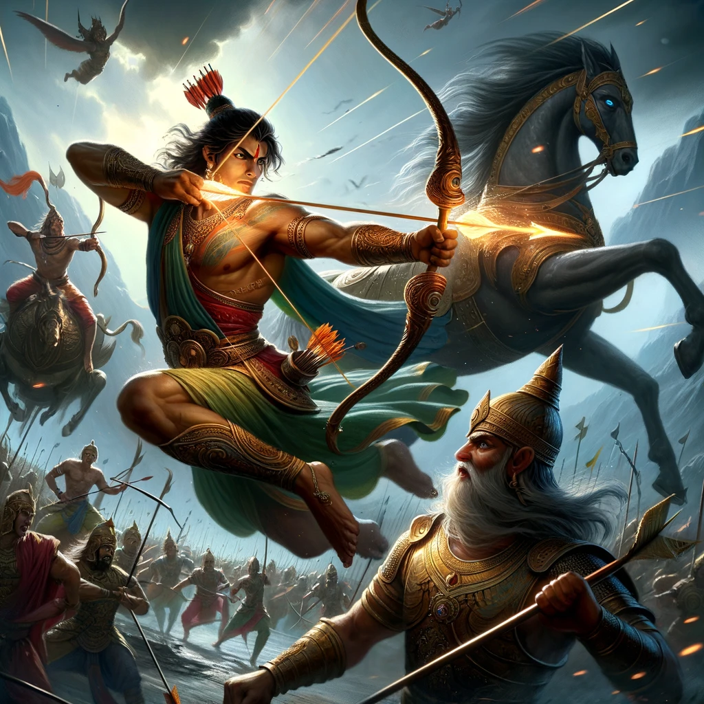 Lakshmana Slays Atikaya
